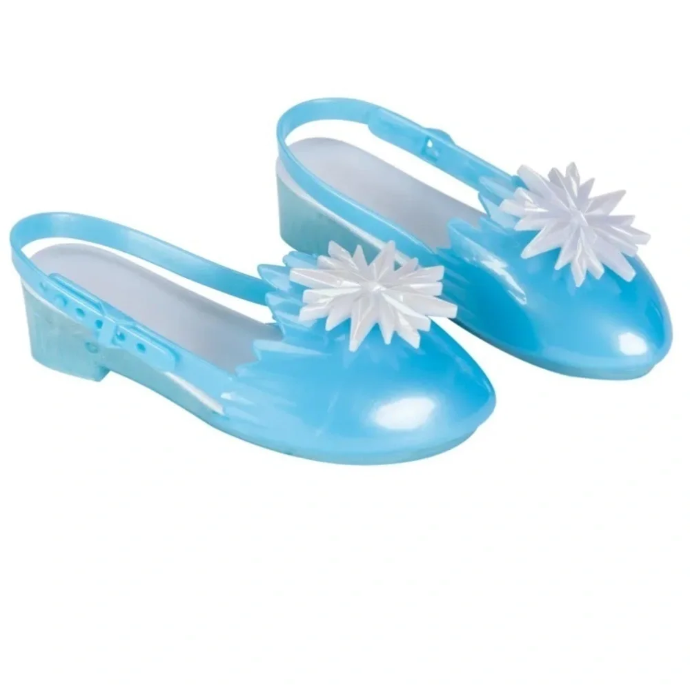 Disney Frozen Icy Magic Blue White Icy Princess Shoes kids size 4-6 new girls